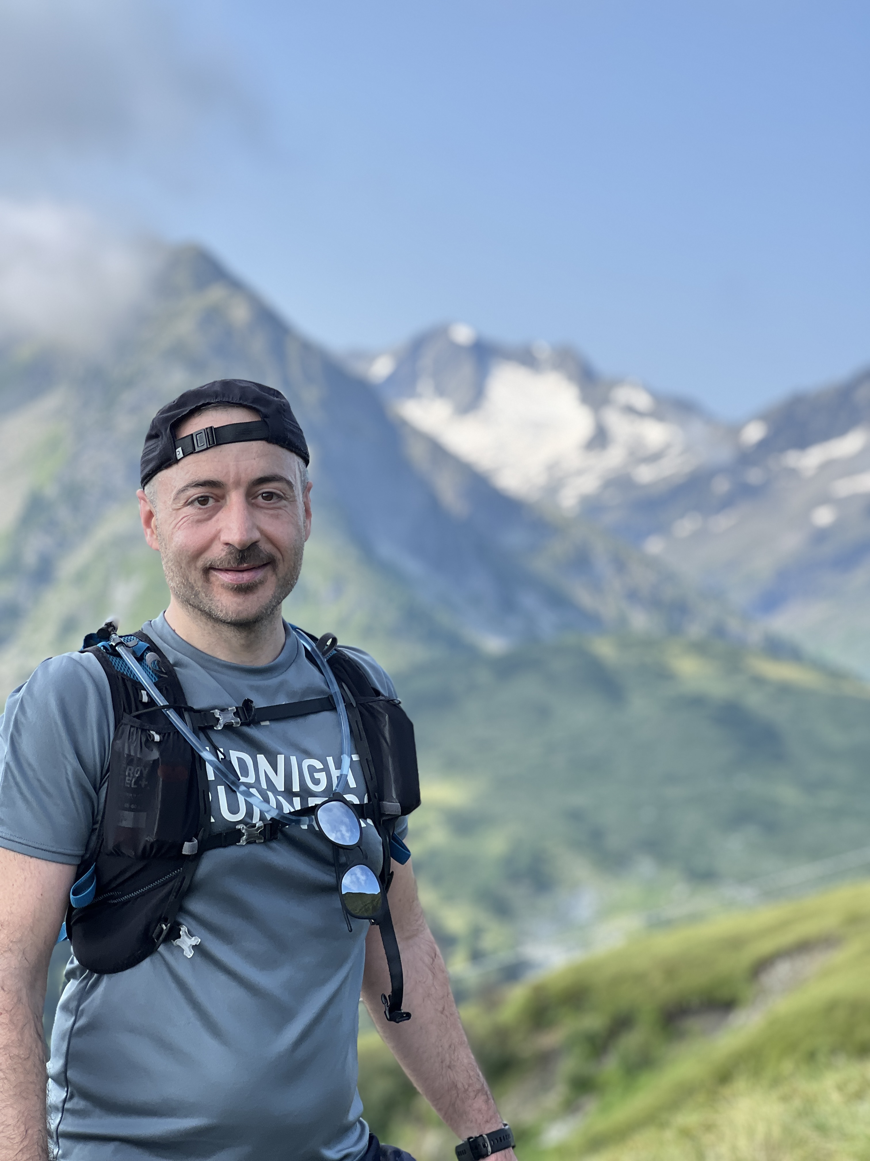 Trailrunner in the Alps